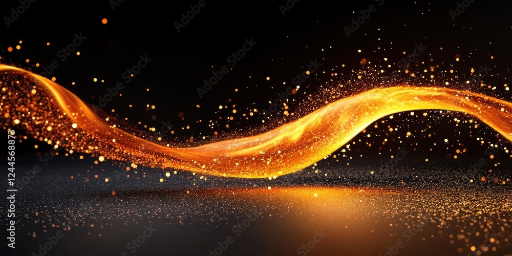 Fototapeta premium Vibrant Energy Explosion