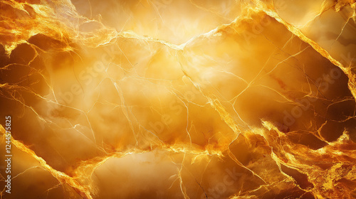 Yellow slate background with golden shimmering slate pattern.