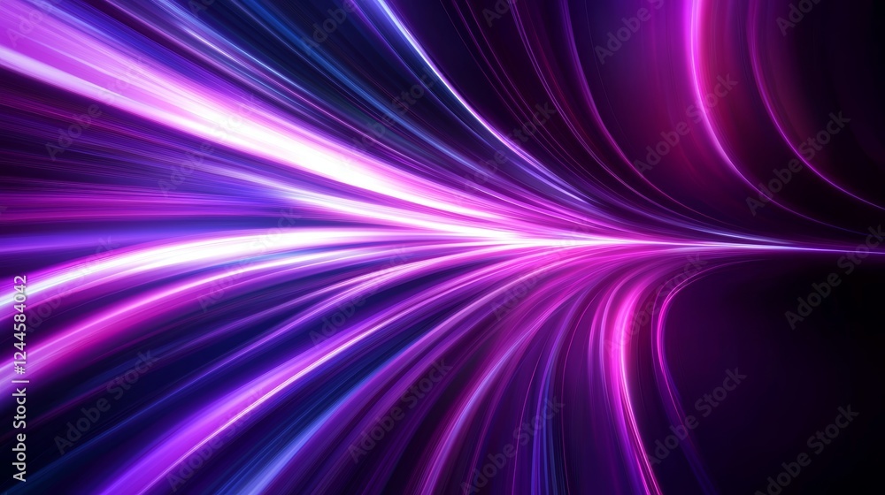 Speed blur effect with alternating thick and thin neon lines, gradient tones from pink to purple, energetic and bold Speed blur effect with alternating thick and thin neon lines, gradient tones from pink to purple, energetic and bold