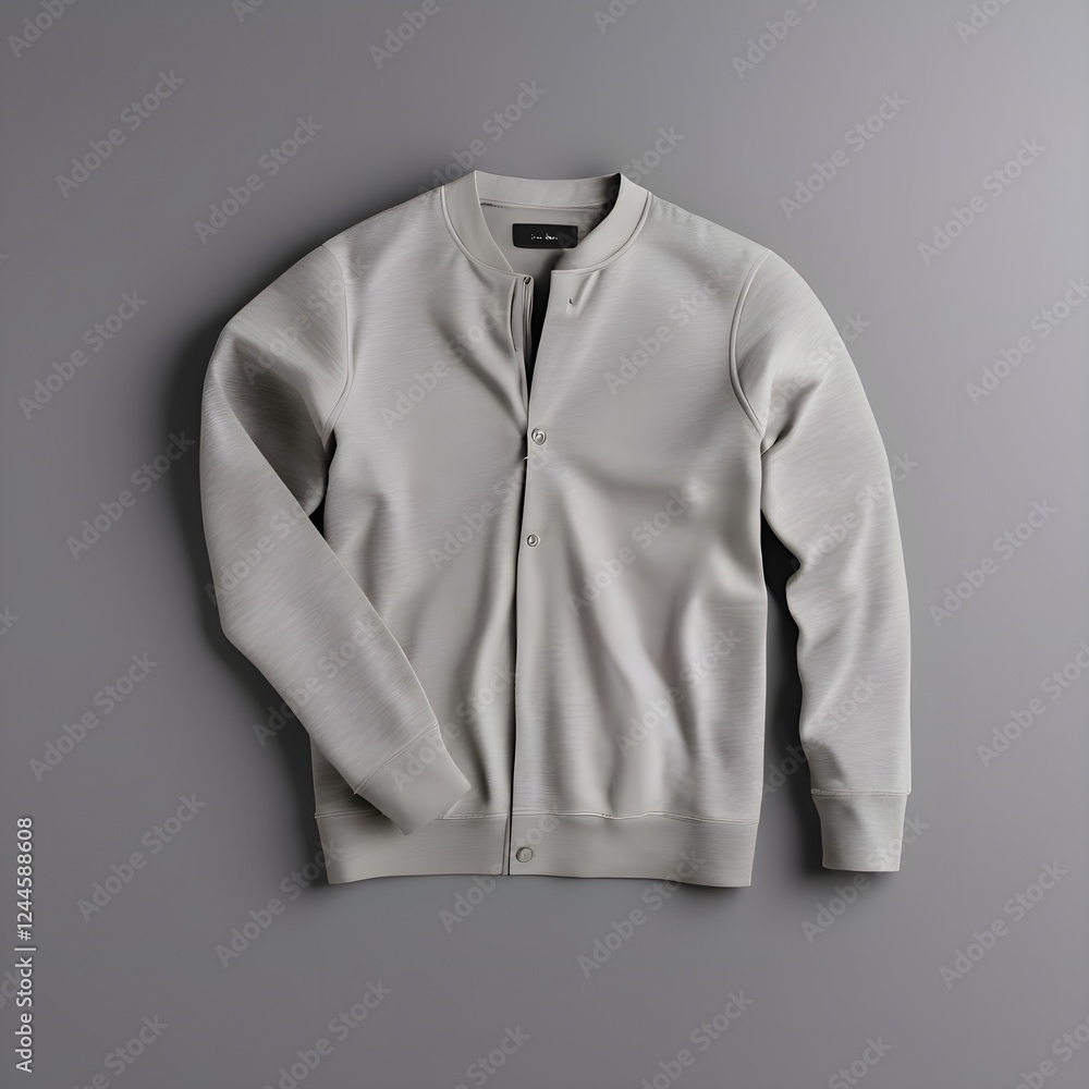 grey jacket on gray background grey jacket on gray background