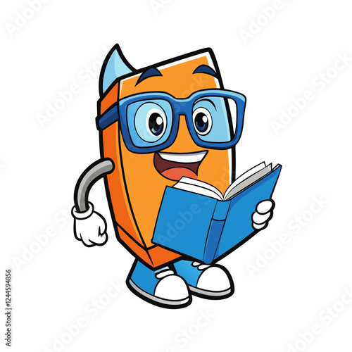 Electric Iron Vector Illustration – Cartoon, Clipart & Line Art Design on White Background, Electric iron vector illustration with cartoon, clipart, and line art design on a white background.
