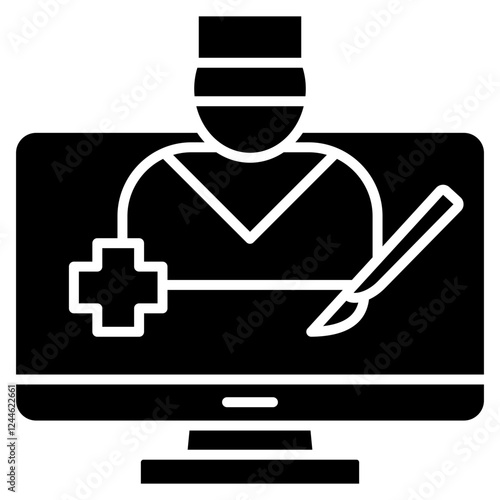 Telesurgery icon	
