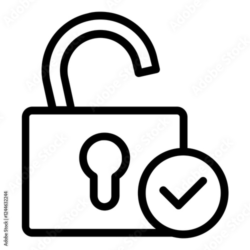 unlock icon