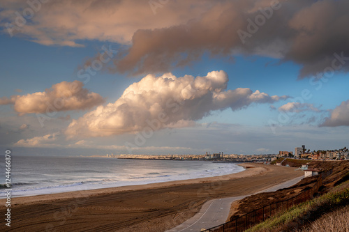 Obraz na płótnie Redondo Beach after the storm w salonie