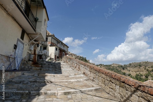 The town of Tursi in Basilicata, Italy.