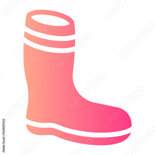boot gradient icon
