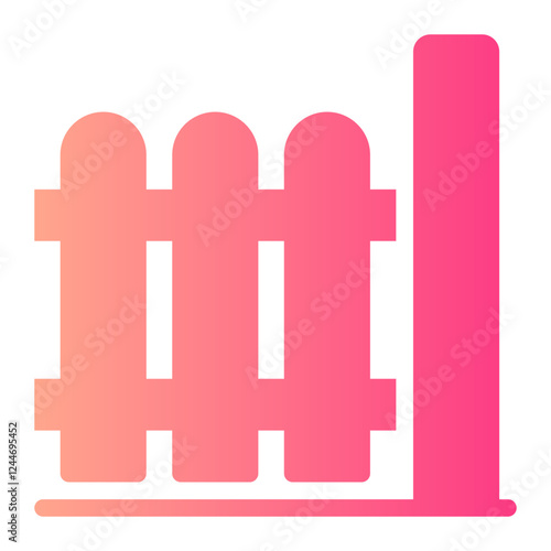 fence gradient icon