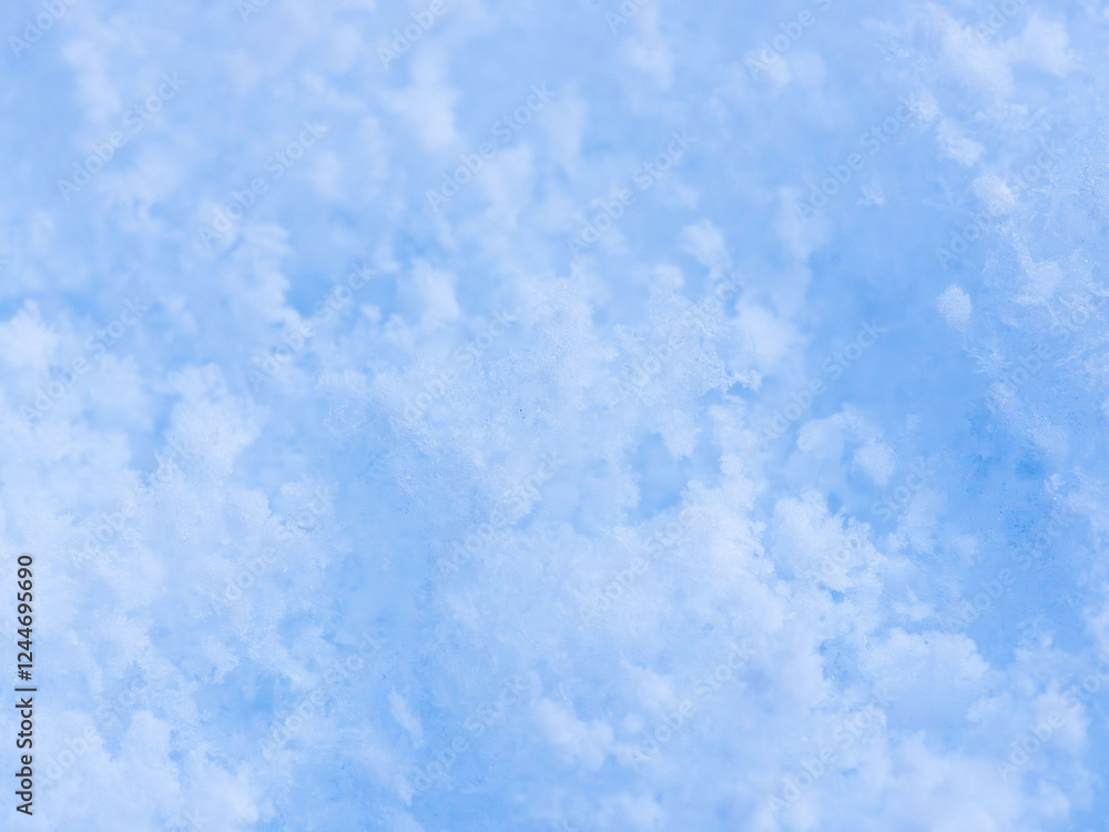 降り積もったばかりの新雪のアップ32 降り積もったばかりの新雪のアップ32