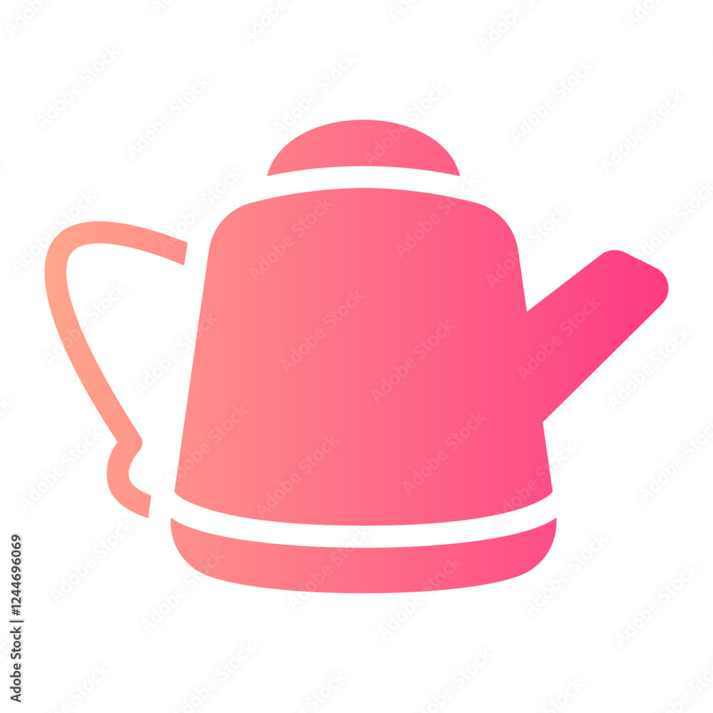 Obraz premium watering can gradient icon