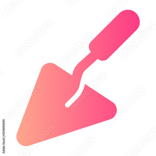 trowel gradient icon