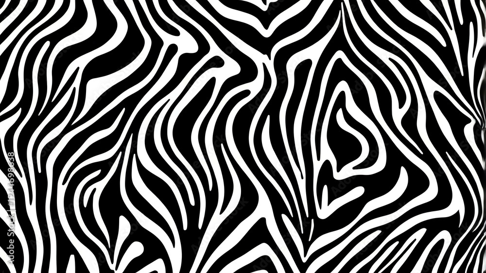Fototapeta premium aesthetic zebra skin plain background