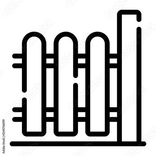 fence line icon