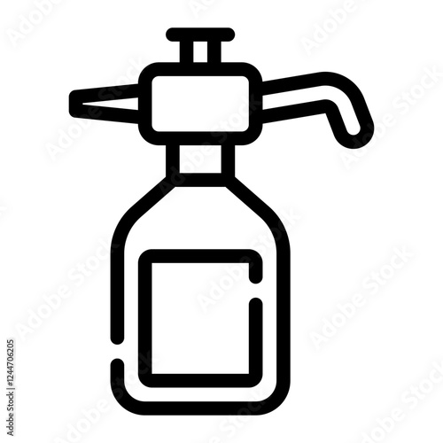 sprayer line icon