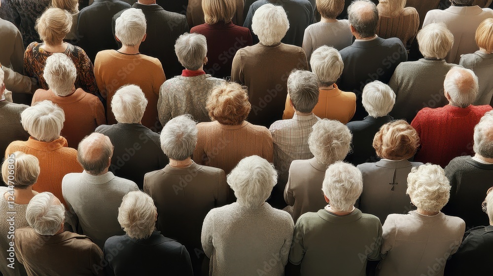 Obraz premium Evaluate the impact of demographic changes on investment opportunities. 
