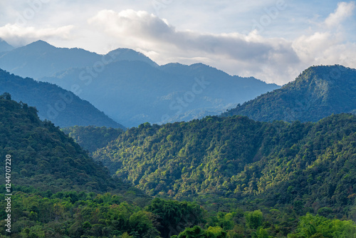 Mindo cloud forest landscape, Quito, Ecuador. photo