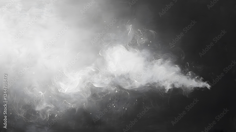 Fototapeta premium Moody abstract shapes.