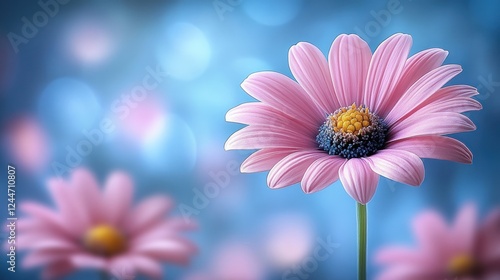 Wallpaper Mural Pink flower bloom, bokeh background, garden, spring Torontodigital.ca