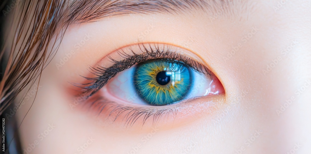 Obraz premium close up of female eye