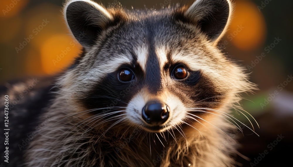 Mystical Raccoon Roaming a Winter Wonderland Forest, Caught in Soft Twilights Glow Amidst Whimsical Snowflakes, Showcasing the Majesty of Wildlife and Natures Enchanting Powers. Mystical Raccoon Roaming a Winter Wonderland Forest, Caught in Soft Twilights Glow Amidst Whimsical Snowflakes, Showcasing the Majesty of Wildlife and Natures Enchanting Powers.