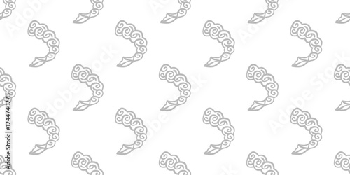 fried shrimp pattern. tempura fried shrimp seamless pattern. crispy shrimp tempura pattern background. Shrimp Pattern Background.