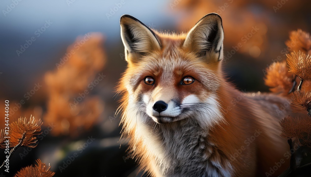 Agile Red Fox Amidst Snowy White Boughs A Majestic Wildlife Moment Frozen in Time, Capturing the Enchanting Beauty and Tranquility of a Winter Forest Agile Red Fox Amidst Snowy White Boughs A Majestic Wildlife Moment Frozen in Time, Capturing the Enchanting Beauty and Tranquility of a Winter Forest