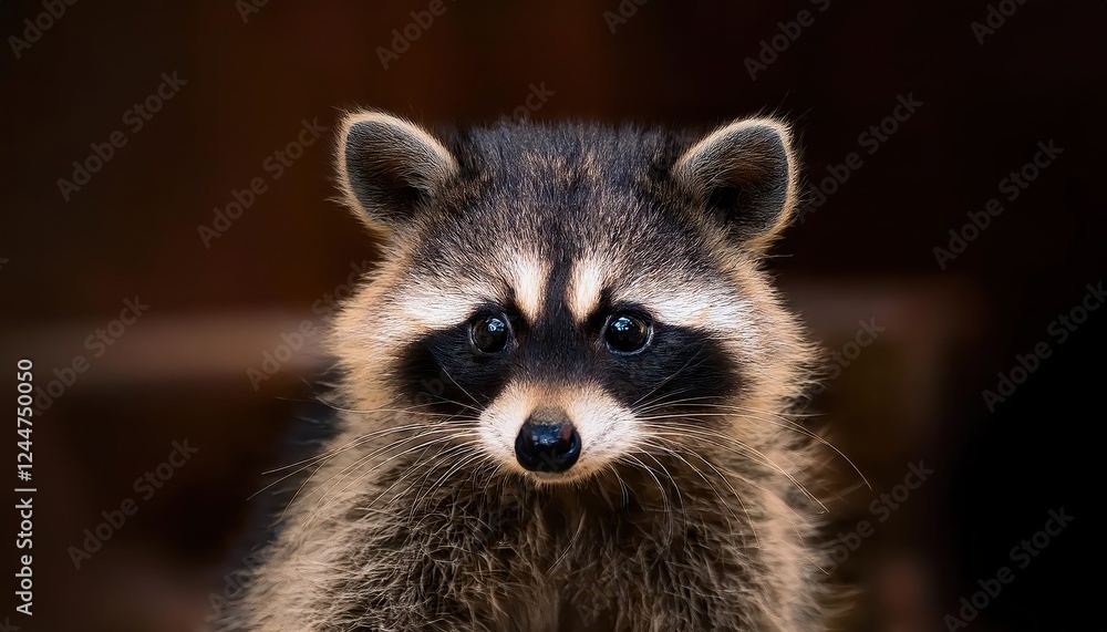 Tenderly Rescued Baby Raccoon Snuggled in a Warm Blanket on a Winters Eve, Radiating Compassion and Tranquility in a Cozy Cabin Tenderly Rescued Baby Raccoon Snuggled in a Warm Blanket on a Winters Eve, Radiating Compassion and Tranquility in a Cozy Cabin