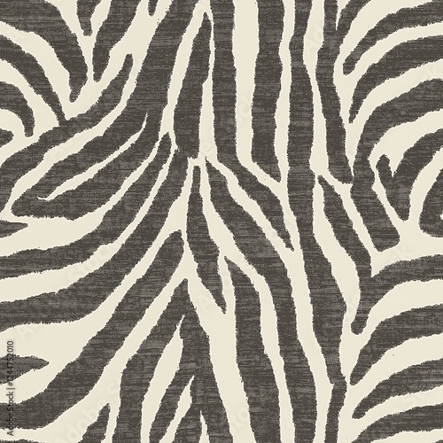 Trendy zebra skin pattern background. Animal fur, background for Fabric design, wrapping paper, textile and wallpaper