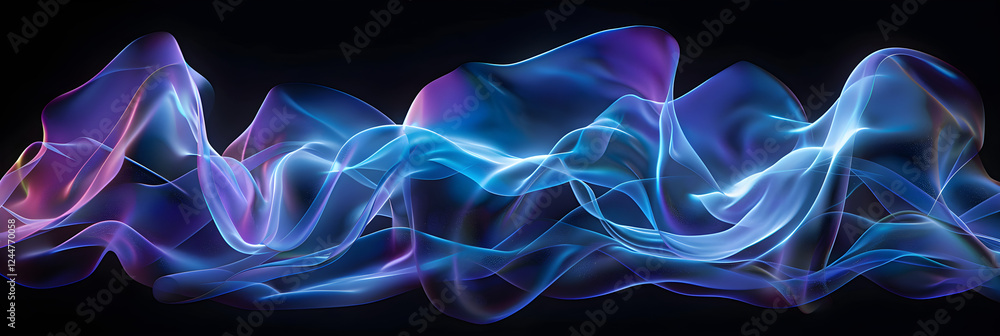 Obraz premium Spectacle of PZ Birefringence: A Vivid Journey Through the Prism of Polarized Light Waves