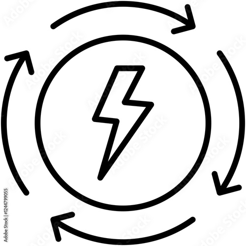 Renewable Energy Icon