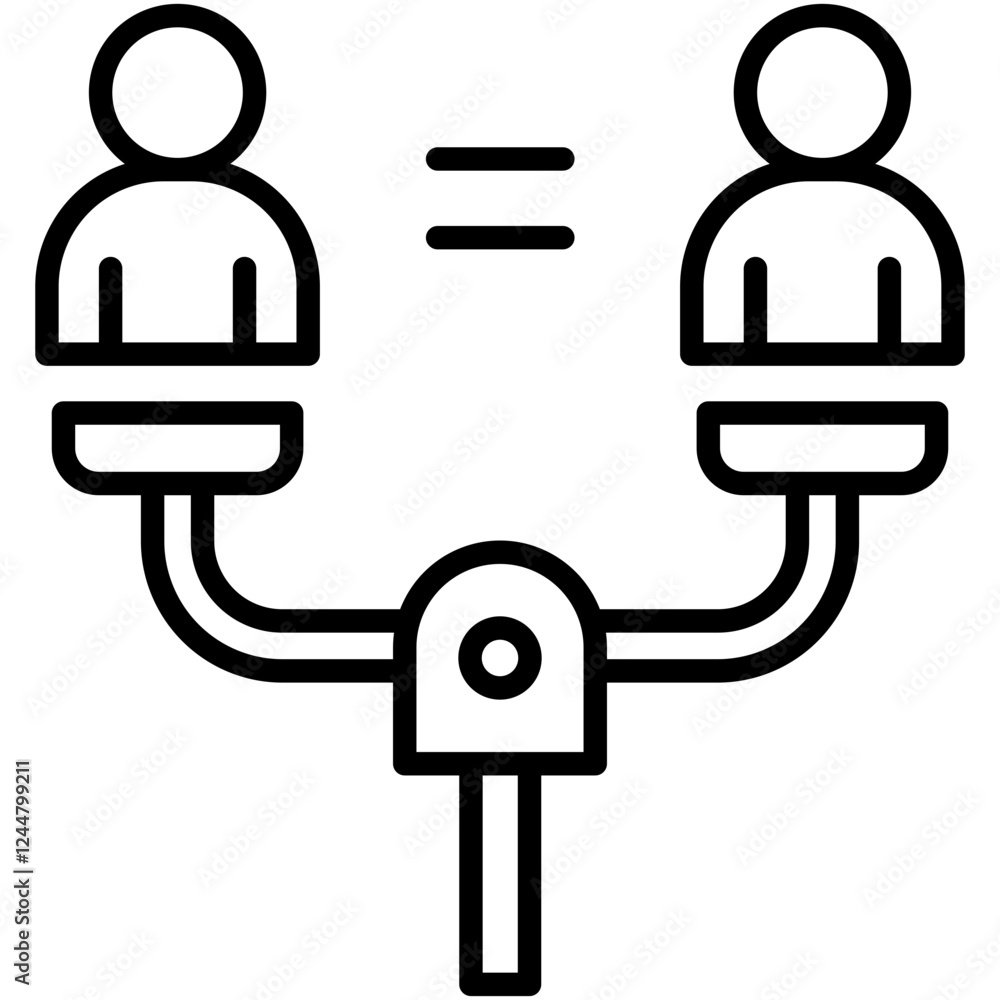 Fototapeta premium Equality Icon