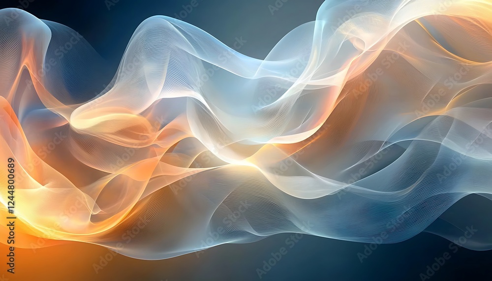 Ethereal abstract background with gently shifting forms in a dreamlike palette, providing a visually soothing and mesmerizing composition for creative projects. Ethereal abstract background with gently shifting forms in a dreamlike palette, providing a visually soothing and mesmerizing composition for creative projects.