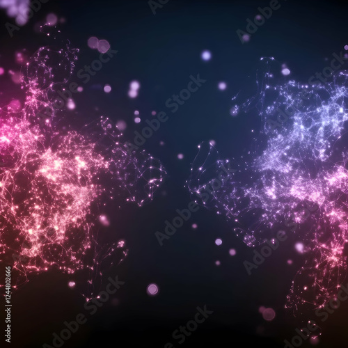 Abstract Background Shows G...
