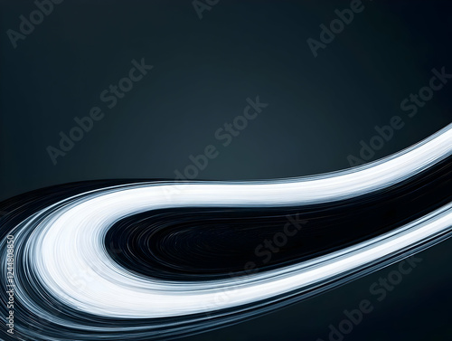 Abstract Background with Sw...