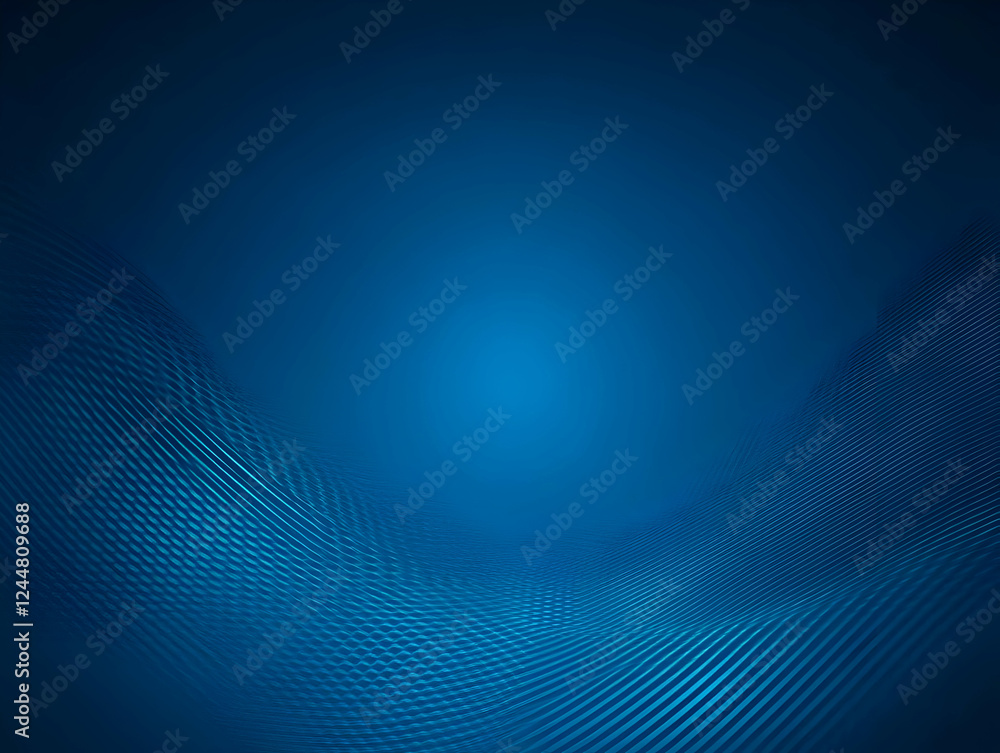 Abstract Blue Background Creates Flowing Waves with Subtle Light Effects for Modern Design. Abstract Blue Background Creates Flowing Waves with Subtle Light Effects for Modern Design.