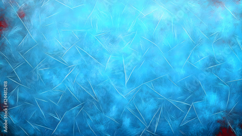 Abstract Ice Background Sho...