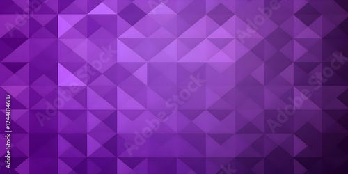 Purple Geometric Background...