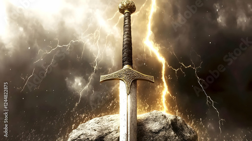 Mythical Sword Stands Firml...