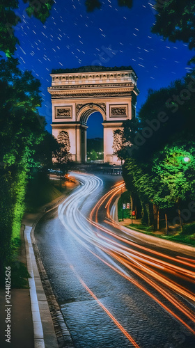 Triumphal Arch Stands Majes...