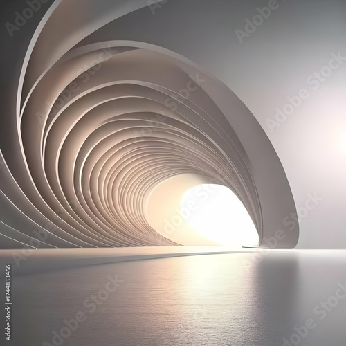Abstract 3D Architectural V...