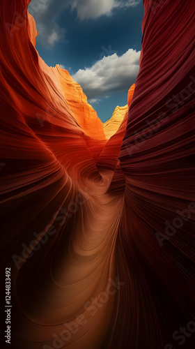 Majestic Slot Canyon Displa...