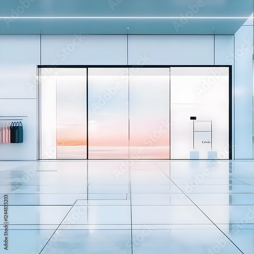 Modern Boutique Interior wi...