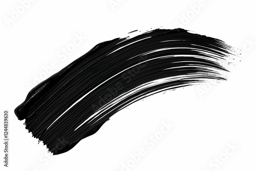 Black Mascara Stroke Create...