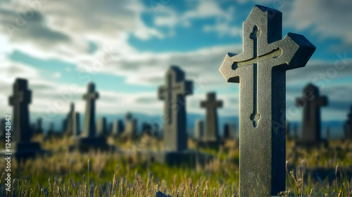 Stone Cross Stands Tall in ...