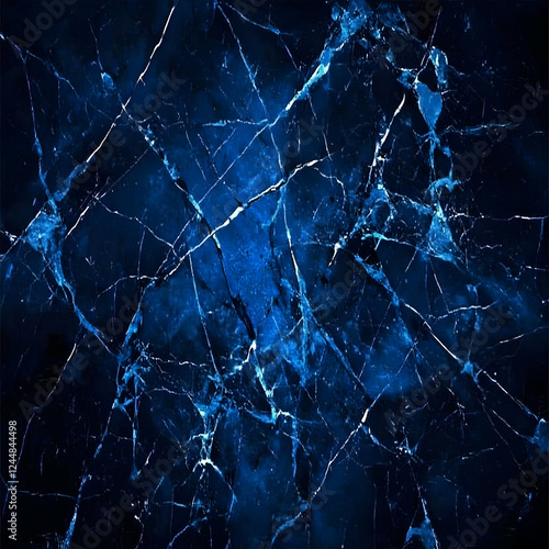 Dark Blue Marble Texture Ba...