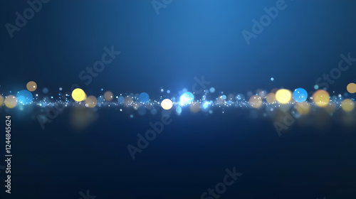 Abstract Background with Gl...