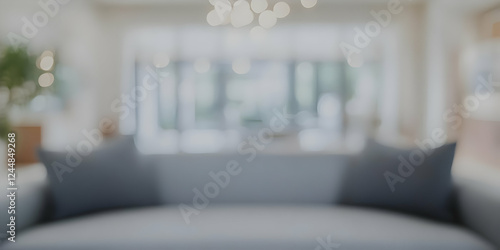 Blurred Living Room Backgro...