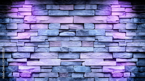 Purple and Blue Illuminated...
