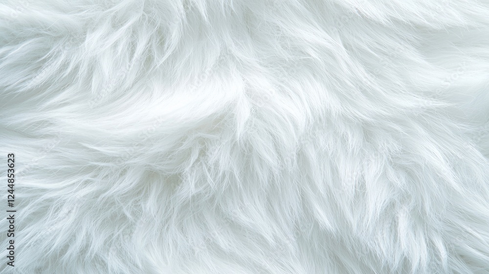 Fluffy white fur texture background Fluffy white fur texture background