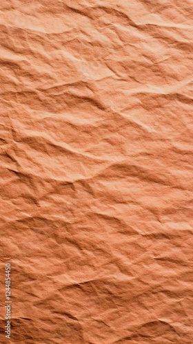 Close-Up of Crumpled Orange...