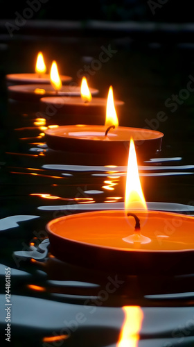 Floating Candles Illuminate...